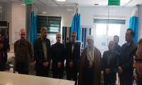 دیدار امام جمعه محترم  وسرپرست شبکه بهداشت و درمان وجمعی ازمسئولین شهرستان به مناسبت فرارسیدن ولادت با سعادت حضرت زینب کبری (س
