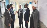 بازدید میدانی دادستان نهاوند از بیمارستان شهید آیت‌الله قدوسی، حل فوری مشکل قطع برق و قول خاکبرداری و آسفالت برخی از قسمتهای محوطه