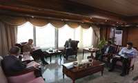 جلسه مهندس علیرضا نثاری نماینده مردم شریف شهرستان نهاوند با دکتر ظفرقندی وزیر محترم بهداشت