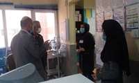 بازدید جانشین فرمانده سپاه انصار الحسین ازبیمارستان  