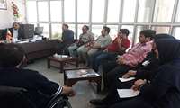 جلسه بررسی سنجه های اعتباربخشی